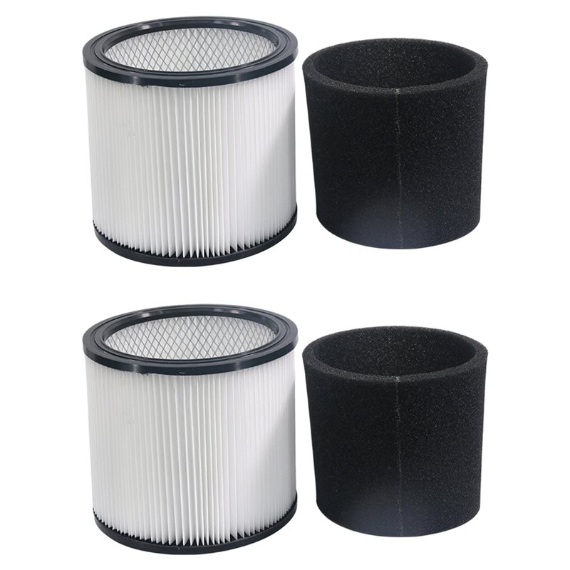 Wet Dry Vacuum Shop - AC39-อุปกรณ์เสริมไส้กรองทดแทนสำหรับเครื่องดูดฝุ่น Shop Vac รุ่น 90304/90350 เหมาะสำหรับเครื่องดูดฝุ่นแบบแห้งและเปียกส่วนใหญ่