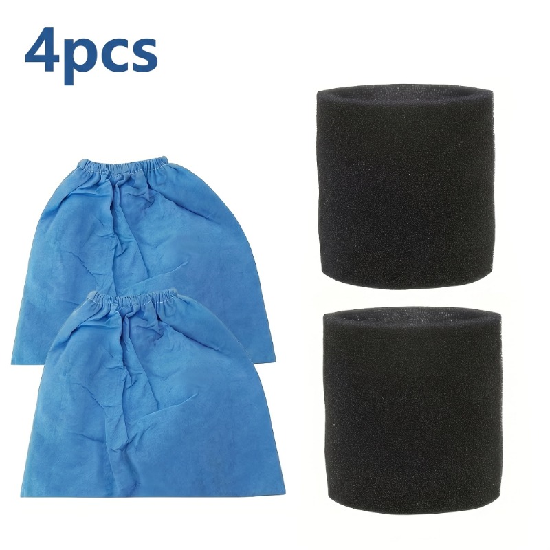 Wet Dry Vacuum Shop - 2 ชิ้น ไส้กรองโฟม + 2 ชิ้น