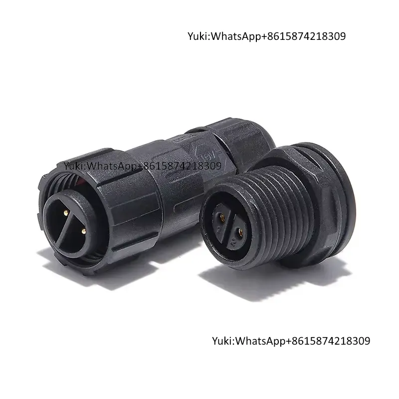 Outdoor Power Plug - ขั้วต่อกันน้ำ IP68 LLT M16 แบบ 2
