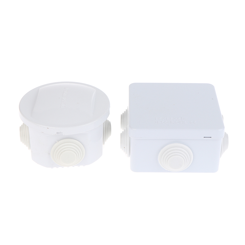 Outdoor Power Cable Junction Box - กล่องรวมสายไฟฟ้า ABS DIY กล่องควบคุมพลังงาน IP65 กันน้ำ