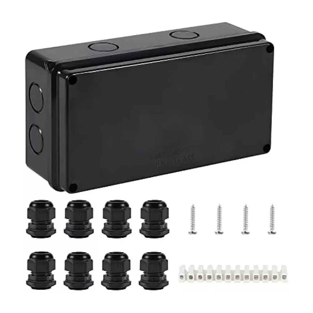 Outdoor Power Junction - นวัตกรรมการออกแบบของกล่องเชื่อมต่อกันน้ำ IP65เหมาะสำหรับการใช้งานสายไฟกลางแจ้งหลายขนาด150x110X70มม.