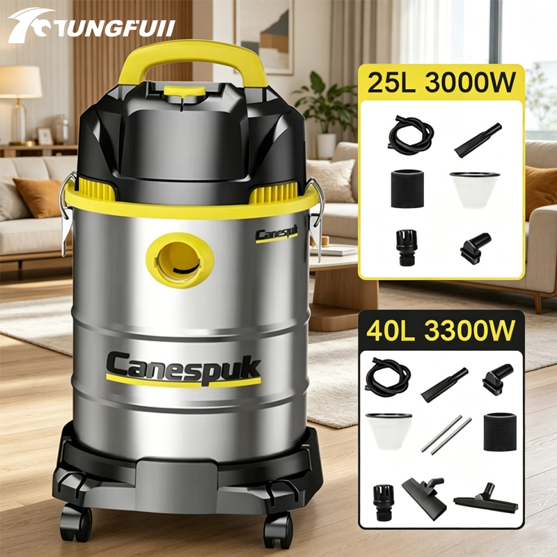 Wet Dry Vacuum Shop - เครื่องดูดฝุ่นพลังดูดสูง 25 ลิตร/40 ลิตร แบบเปียกและแห้ง 3