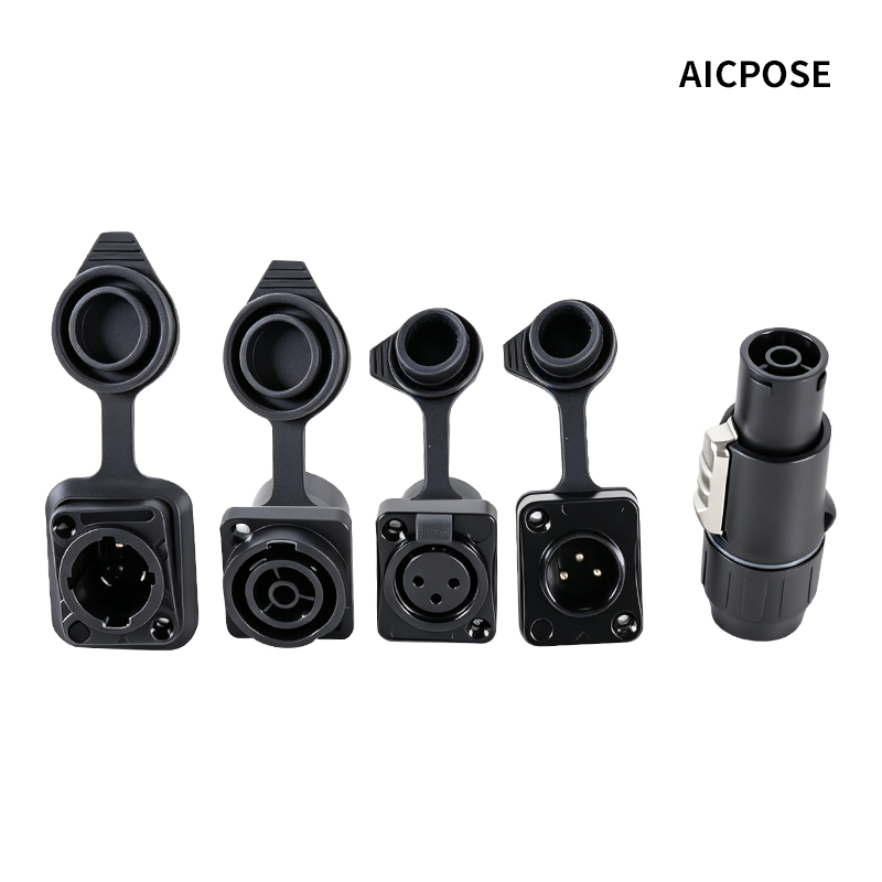 Outdoor Power Hub - 10 ชิ้น ขั้วต่อไฟฟ้ากันน้ำ Powercon True 1