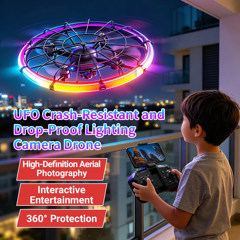 Outdoor Power Box - โดรน JJRC H145 UFO RC พร้อมเลนส์คู่
