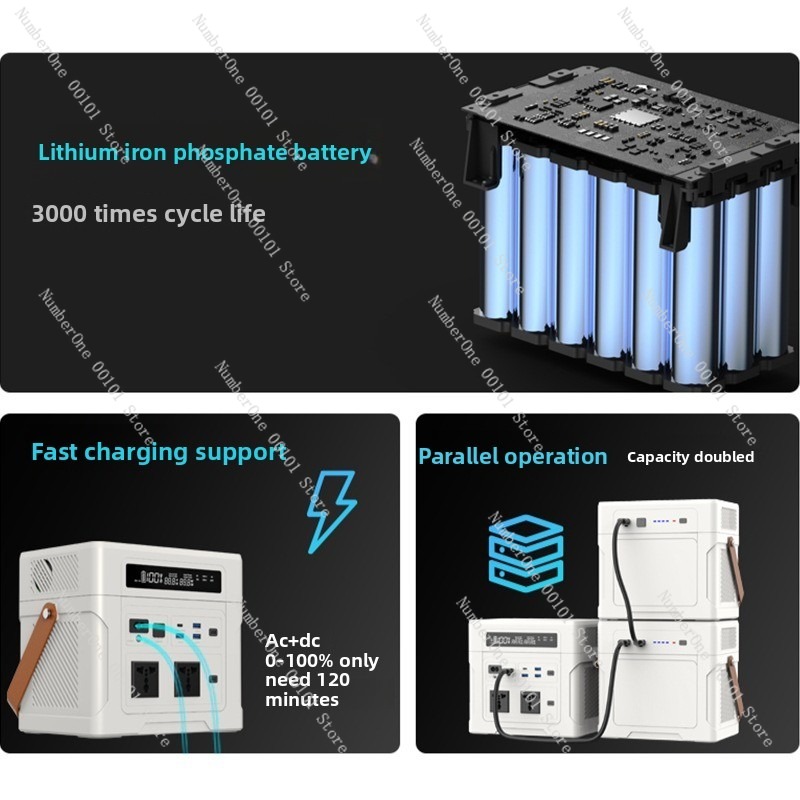 สถานีไฟฟ้าพกพา 1000W สำหรับใช้ - Outdoor Power Generator บทวิจารณ์และราคา