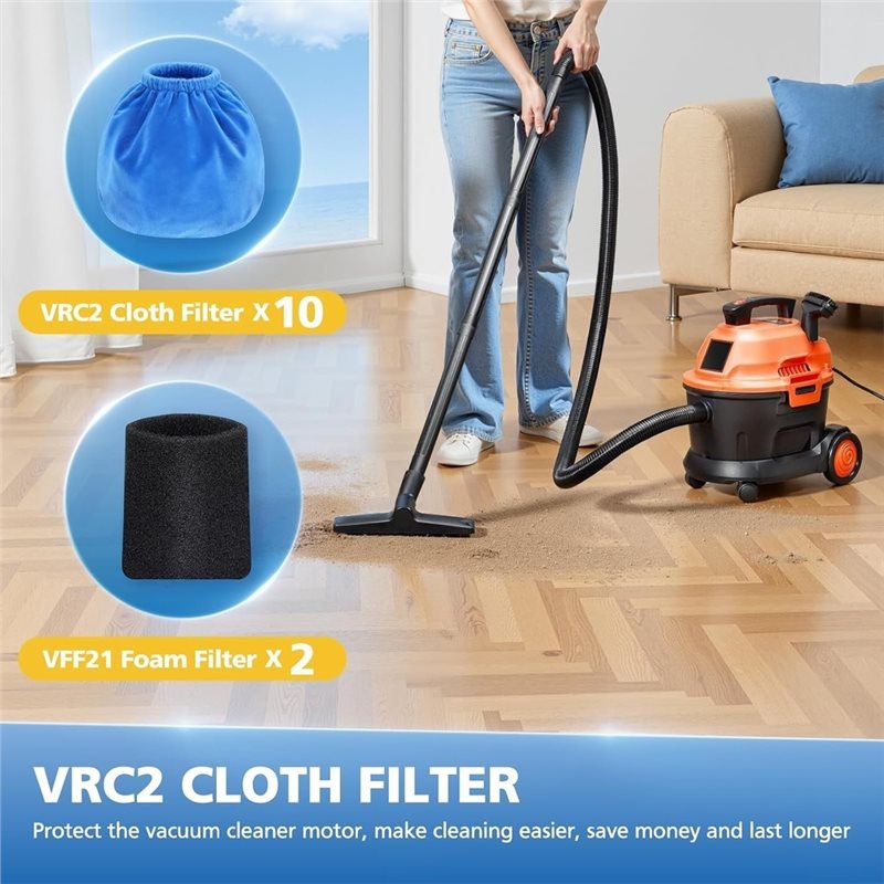 สำหรับแผ่นกรองผ้าของเครื่องดูด - Wet Dry Vacuum Shop บทวิจารณ์และราคา