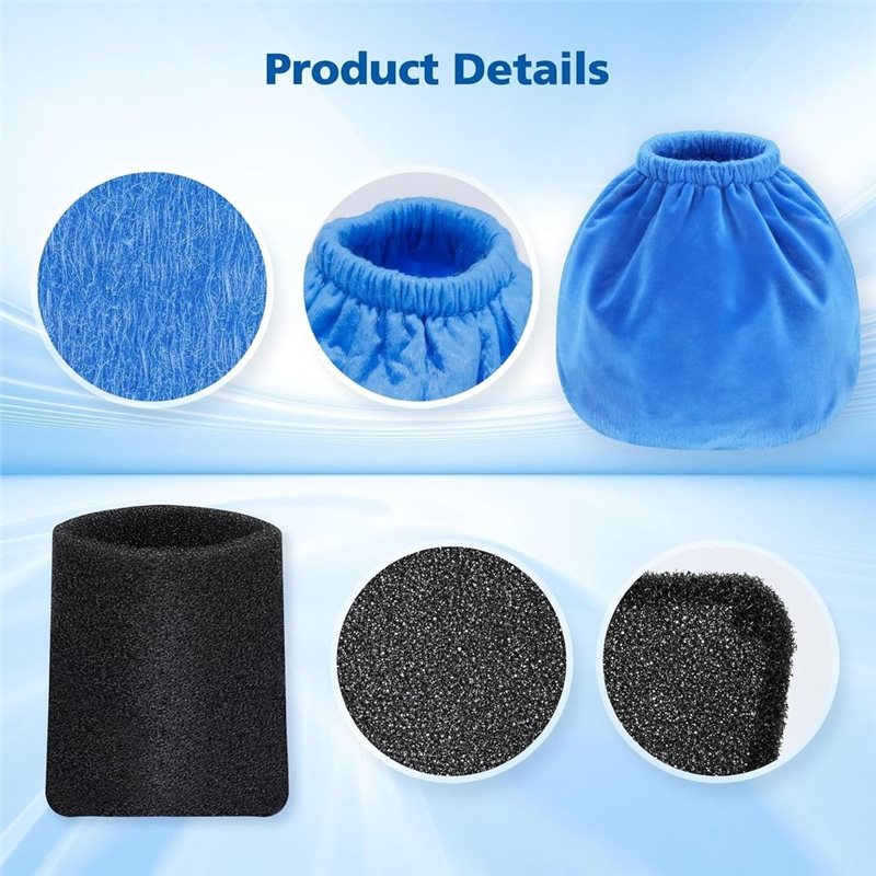 สำหรับแผ่นกรองผ้าของเครื่องดูด - Wet Dry Vacuum Shop บทวิจารณ์และราคา
