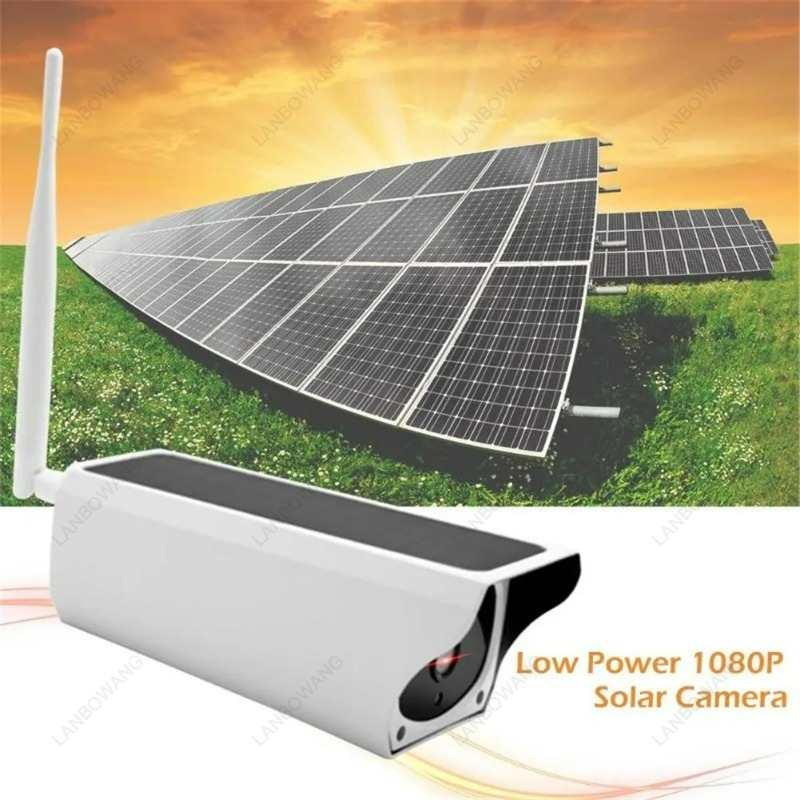 กล้อง IP พลังงานแสงอาทิตย์ 2MP - Outdoor Power Monitor บทวิจารณ์และราคา
