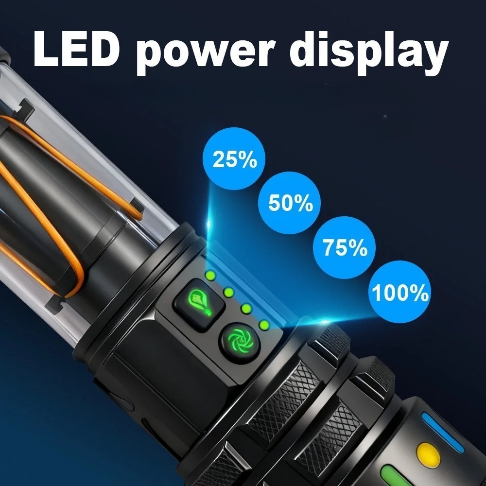 ไฟฉาย LED สว่างพิเศษทรงพลัง ชา - Outdoor Power Bank บทวิจารณ์และราคา