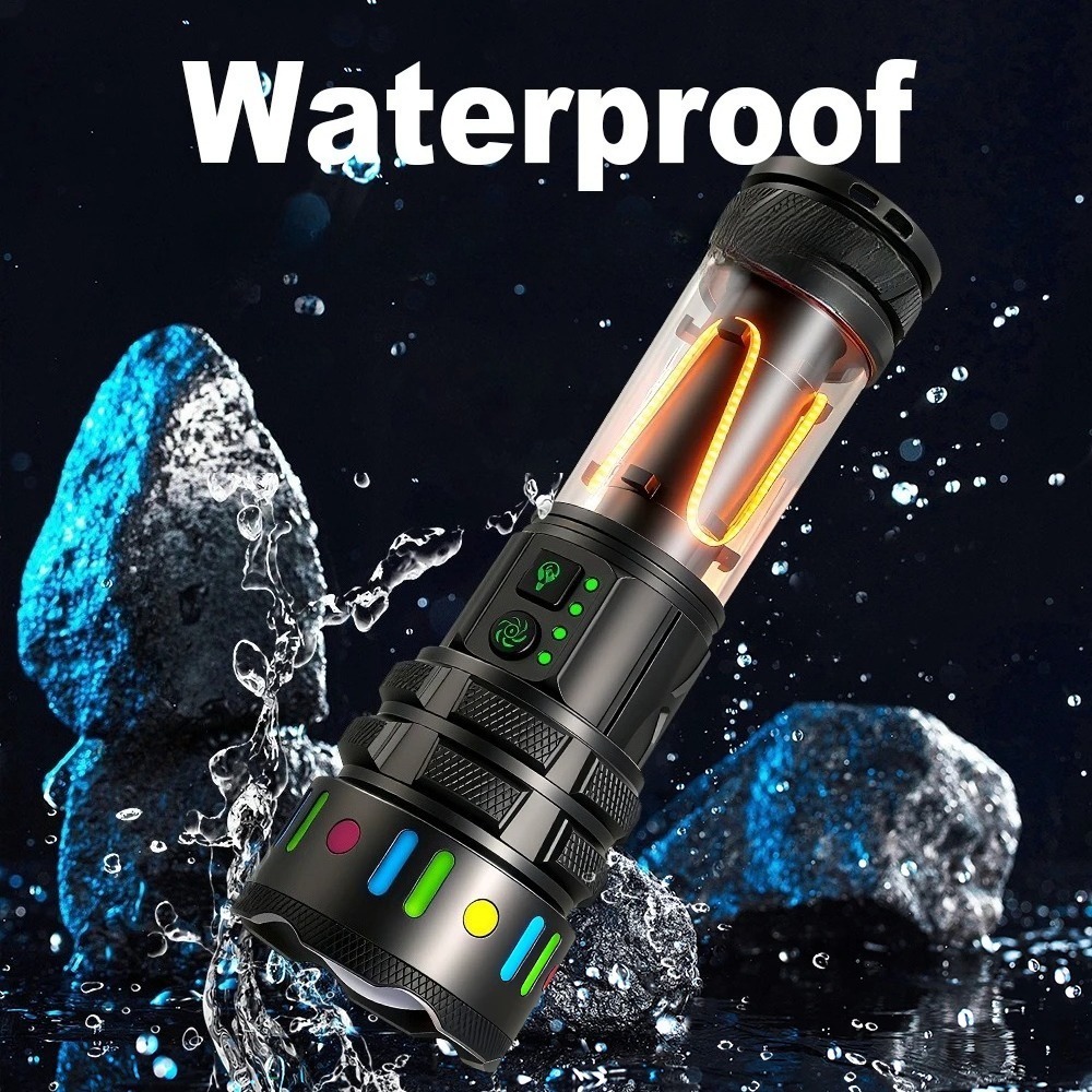 ไฟฉาย LED สว่างพิเศษทรงพลัง ชา - Outdoor Power Bank บทวิจารณ์และราคา