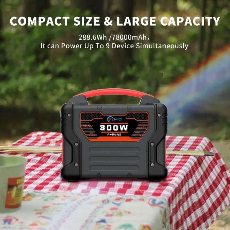 สถานีไฟฟ้าพกพาคุณภาพดี 300W 29 - Outdoor Power Generator บทวิจารณ์และราคา