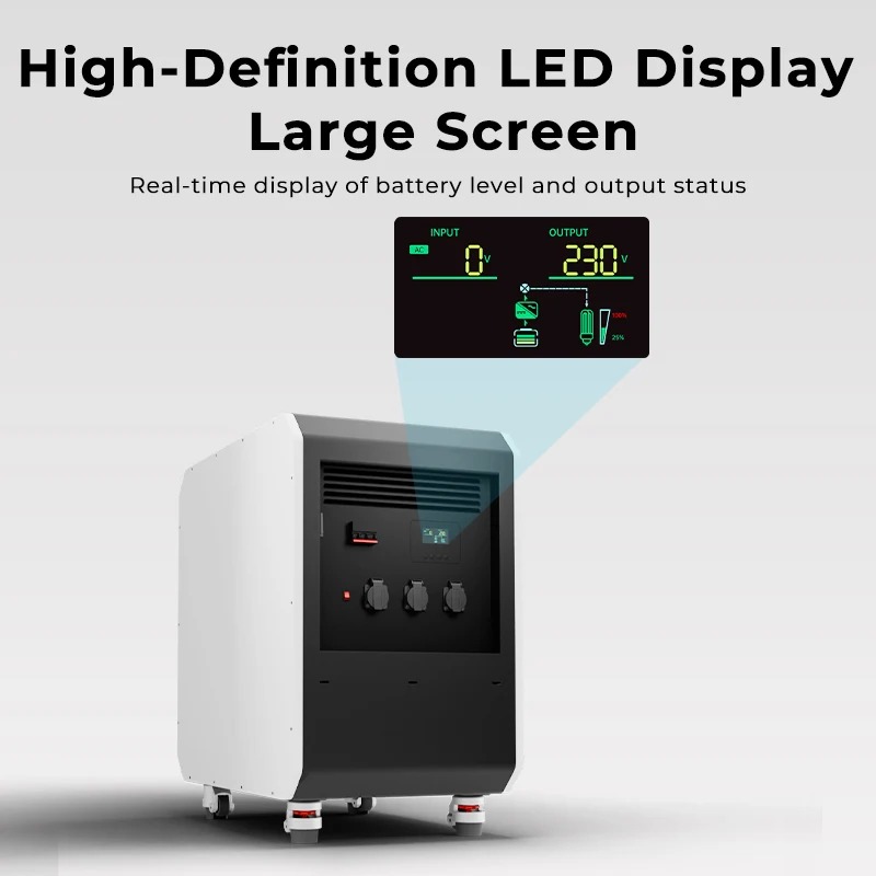 แบตเตอรี่ลิเธียมไอรอนฟอสเฟต (L - Outdoor Power Generator บทวิจารณ์และราคา