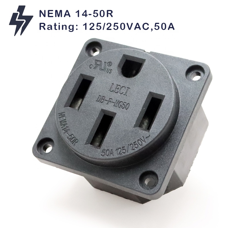 NEMA 14-50R Receptacle 50 Amp  - Outdoor Power Receptacle บทวิจารณ์และราคา