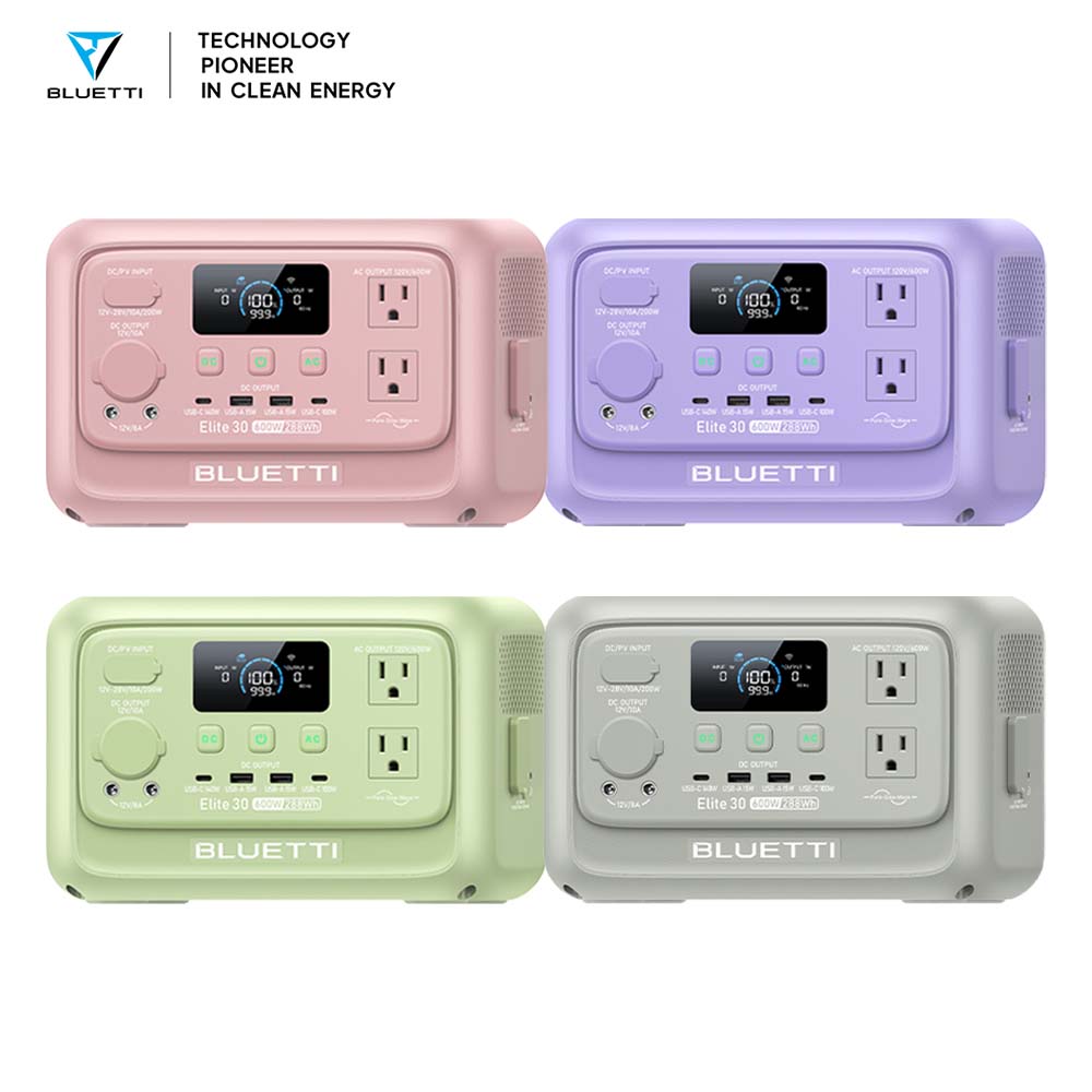 【รุ่นใหม่】BLUETTI Elite 30 V2  - Outdoor Power Generator บทวิจารณ์และราคา