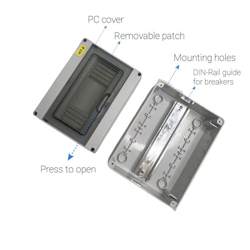 กล่องกระจายไฟ IP65 สำหรับเบรกเ - Outdoor Power Junction บทวิจารณ์และราคา