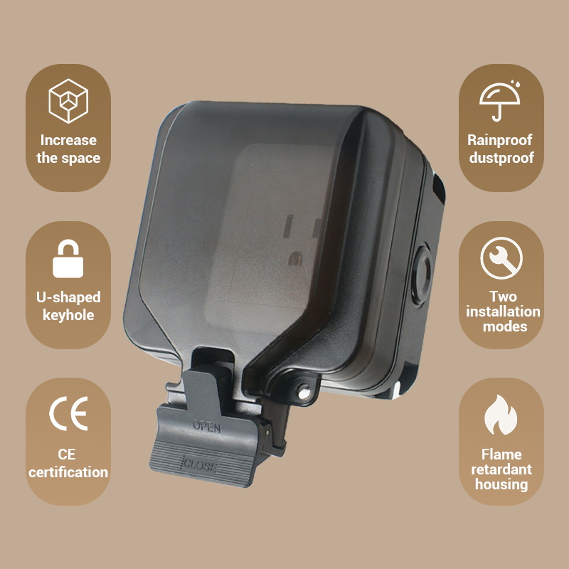 Avoir IP66 ซ็อกเก็ตกันน้ําผนัง - Outdoor Power Hub บทวิจารณ์และราคา