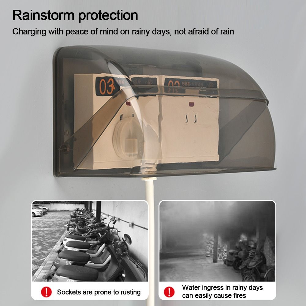 1 ชิ้นกลางแจ้งซ็อกเก็ตกล่องกัน - Outdoor Power Plug บทวิจารณ์และราคา