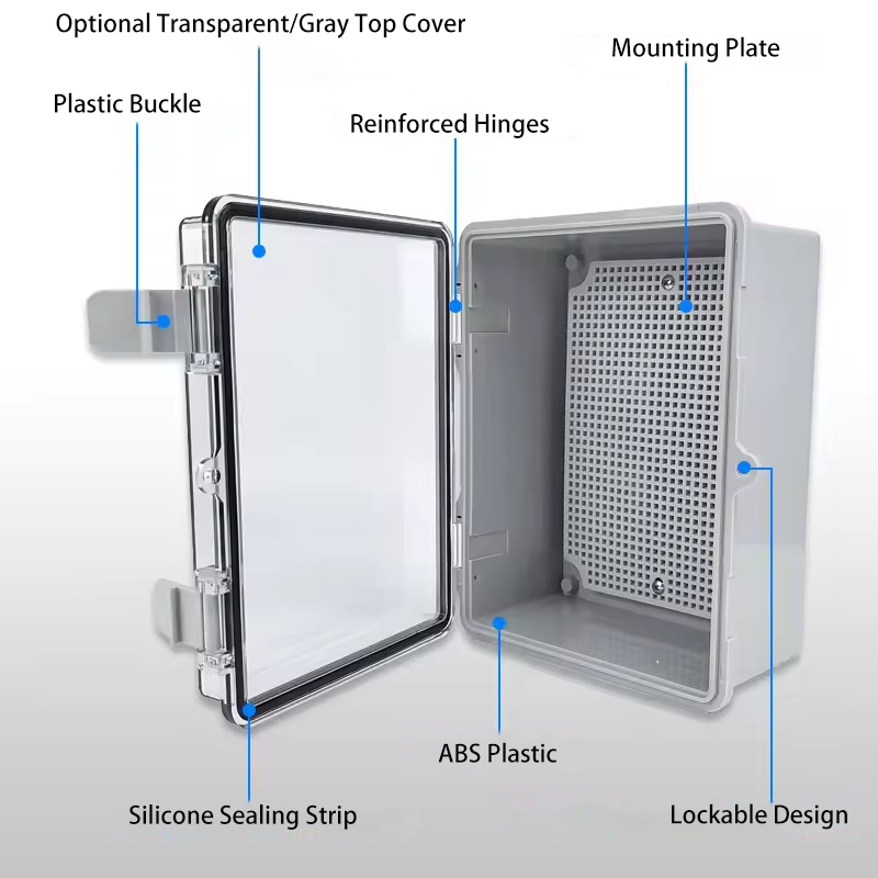 กล่องรวมสายไฟฟ้ากันน้ำ IP66 สี - Outdoor Power Junction บทวิจารณ์และราคา