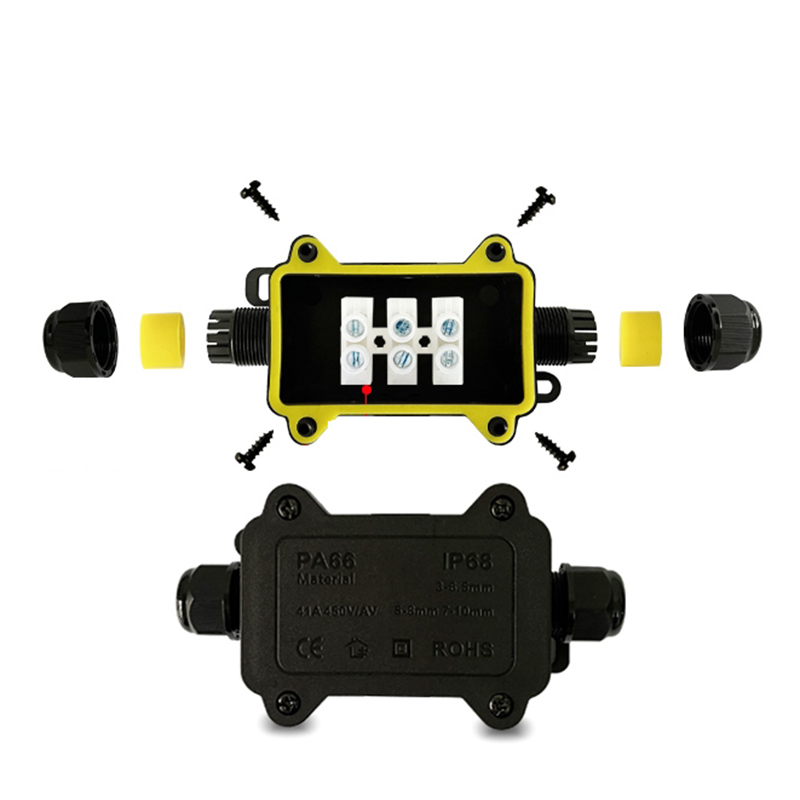 กล่องต่อสายไฟกันน้ำ IP68 แบบ 2 - Outdoor Power Plug บทวิจารณ์และราคา