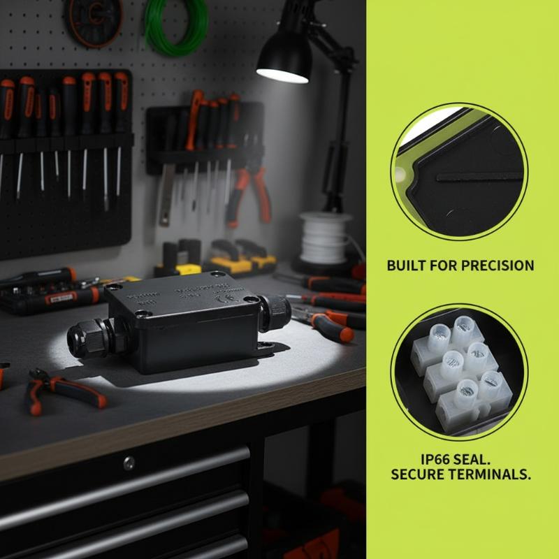 กล่องเชื่อมต่อสายไฟภายนอกอาคาร - Outdoor Power Cable Junction Box บทวิจารณ์และราคา