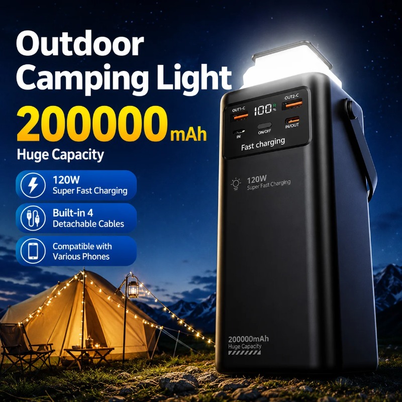 แบตเตอรี่สำรองความจุสูง 120W 2 - Outdoor Power Plug บทวิจารณ์และราคา