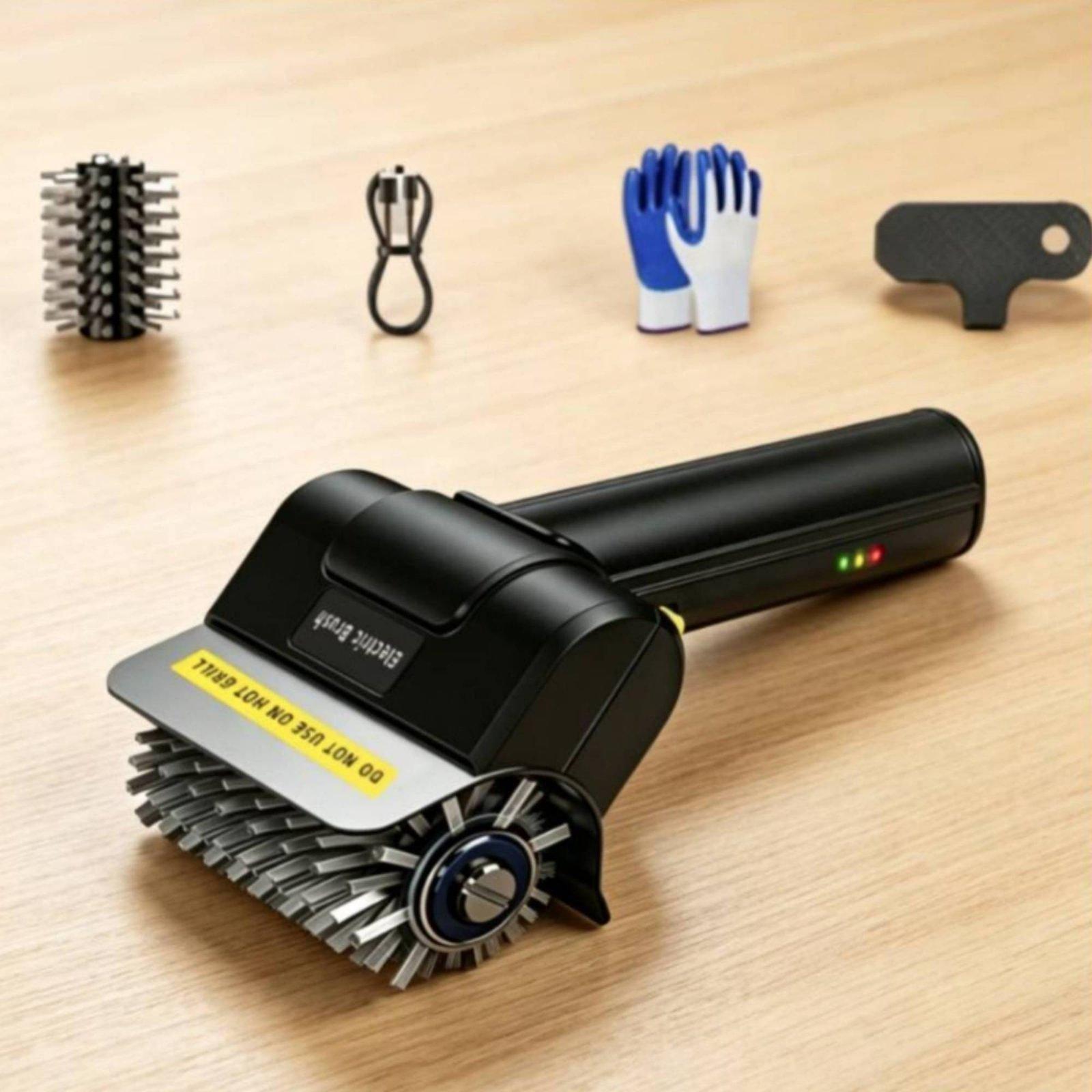 แปรงทำความสะอาดเตาย่างไฟฟ้า ชา - Outdoor Power Grill บทวิจารณ์และราคา