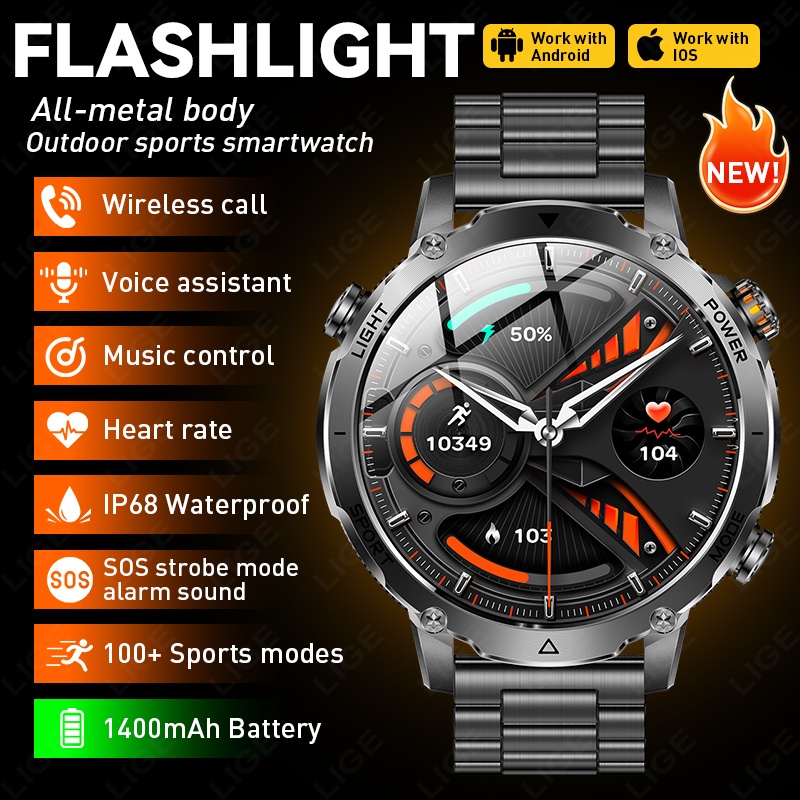 LIGE นาฬิกาอัจฉริยะรุ่นใหม่ แบ - Outdoor Power Monitor บทวิจารณ์และราคา