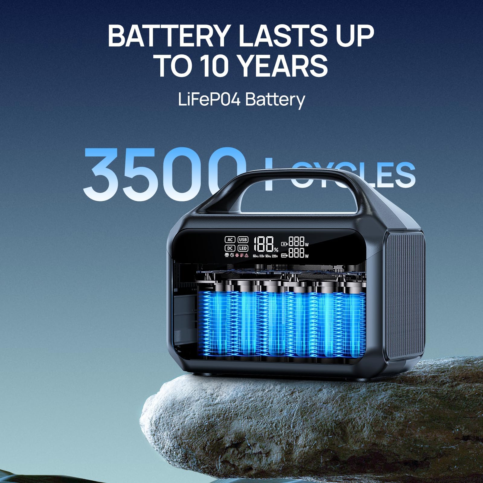 สถานีพลังงานแบบพกพา Daranener  - Outdoor Power Generator บทวิจารณ์และราคา