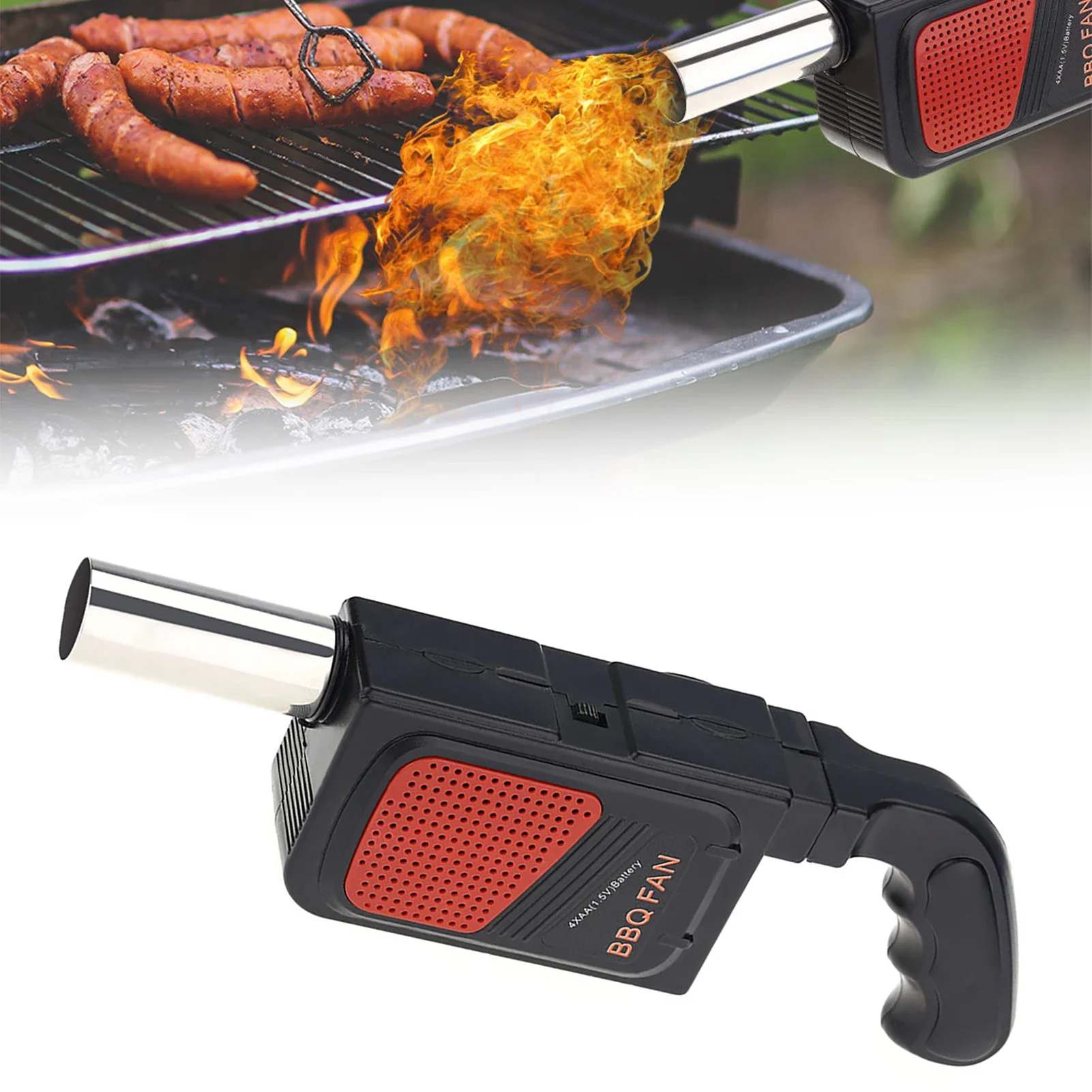 พัดลมไฟฟ้าแบบพกพาสำหรับบาร์บีค - Outdoor Power Grill บทวิจารณ์และราคา
