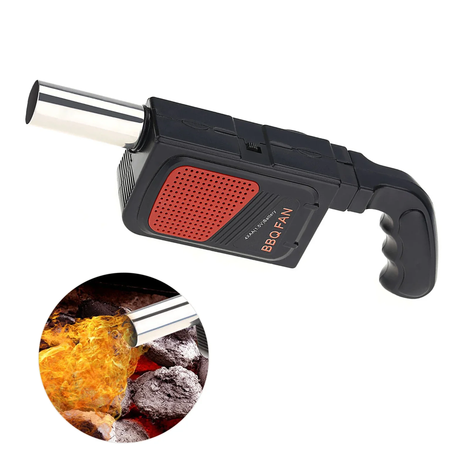 พัดลมไฟฟ้าแบบพกพาสำหรับบาร์บีค - Outdoor Power Grill บทวิจารณ์และราคา