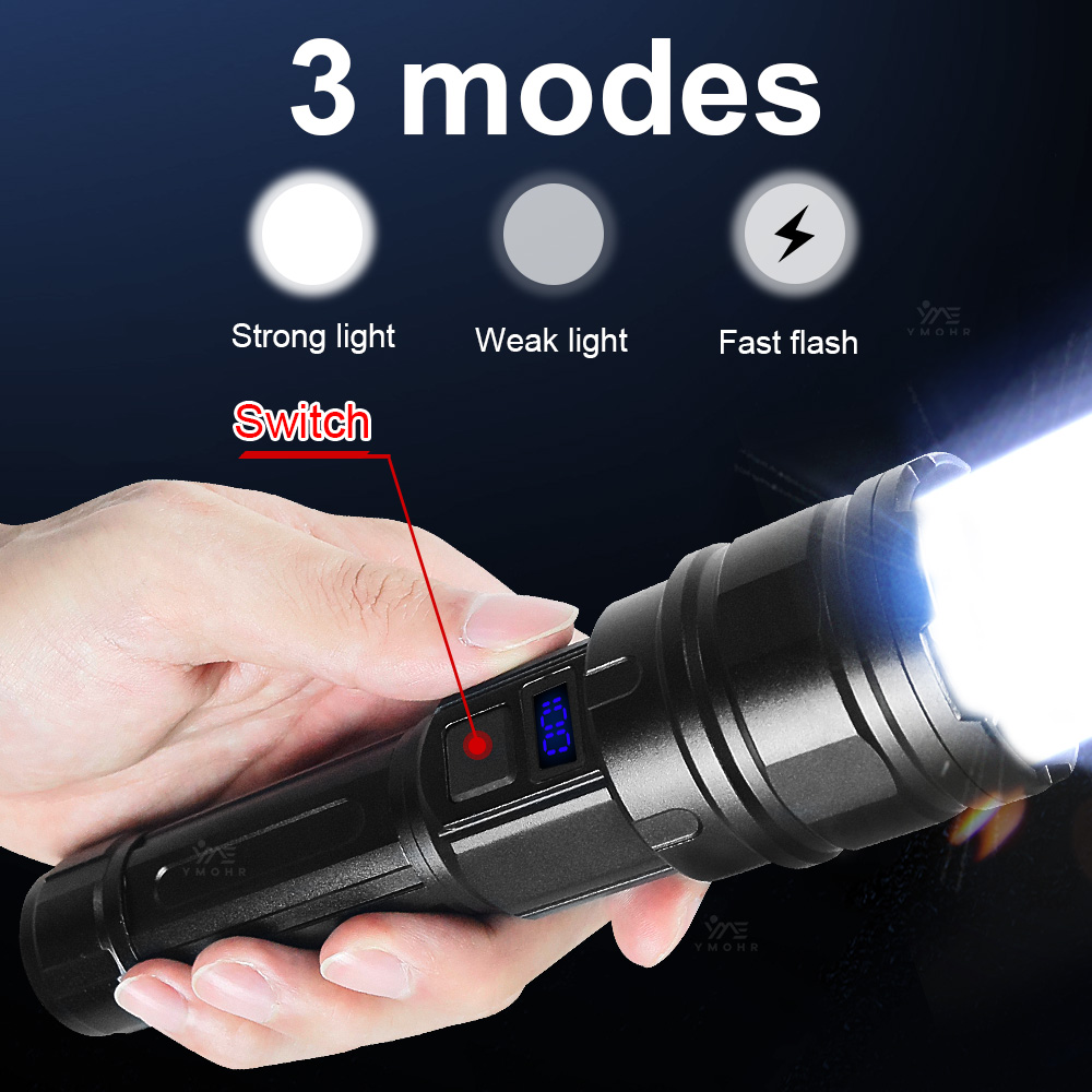 ไฟฉายเลเซอร์สีขาวกำลังสูงแบบชา - Outdoor Power Bank บทวิจารณ์และราคา
