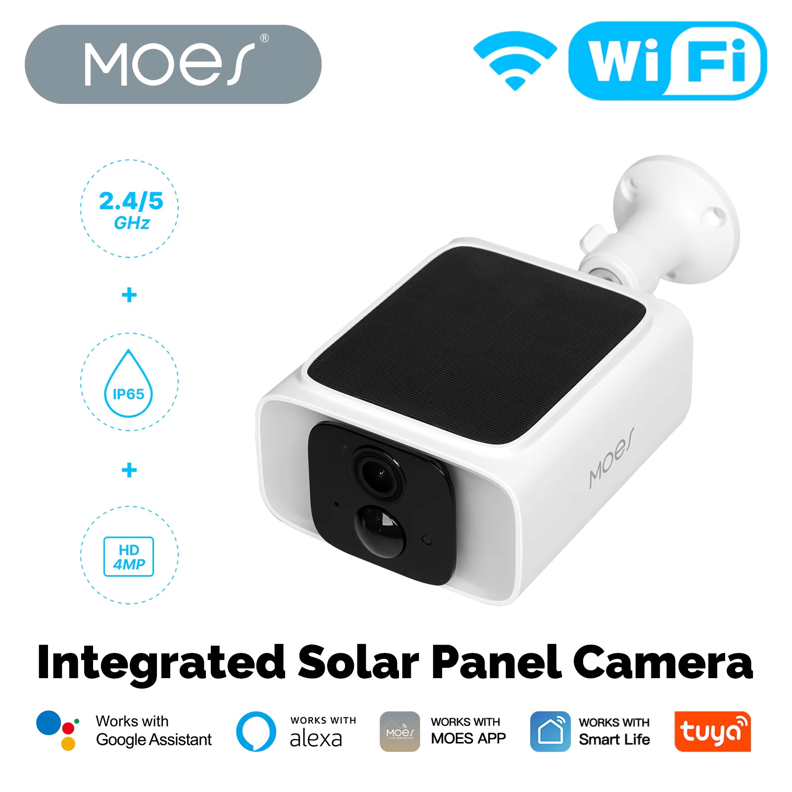 กล้องอัจฉริยะ MOES Tuya แบบ Wi - Outdoor Power Monitor บทวิจารณ์และราคา
